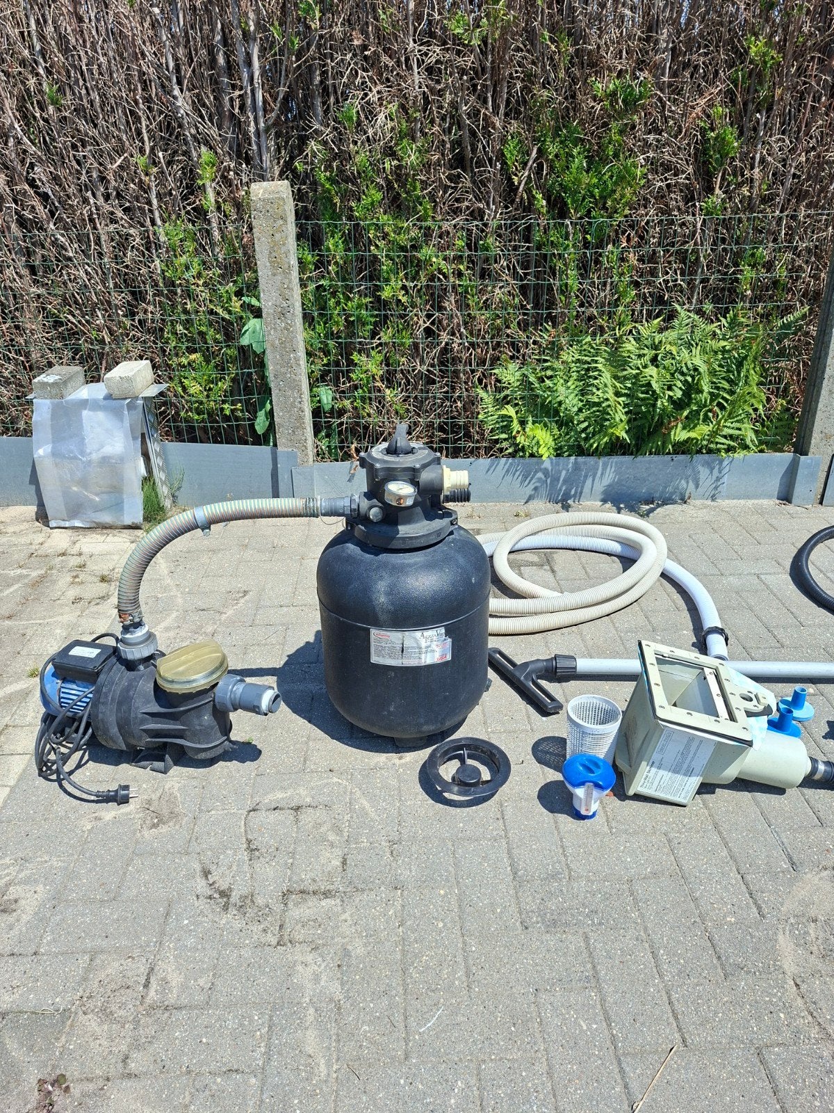 Zwembad filter 110.00 euro, Ophalen, Zo goed als nieuw, Filter