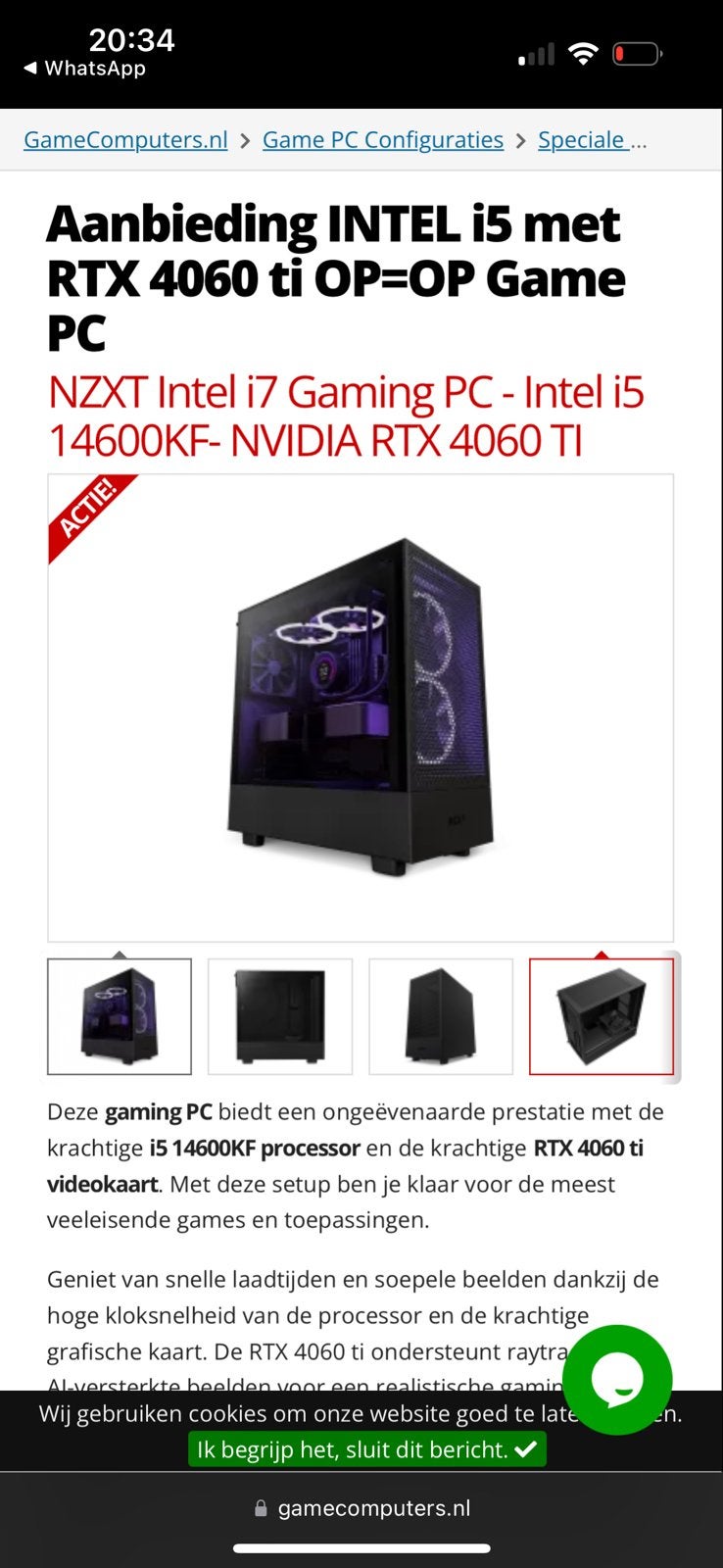 Complete Gaming PC te koop! Niet veel gebruikt., Ophalen, Zo goed als nieuw, Gaming