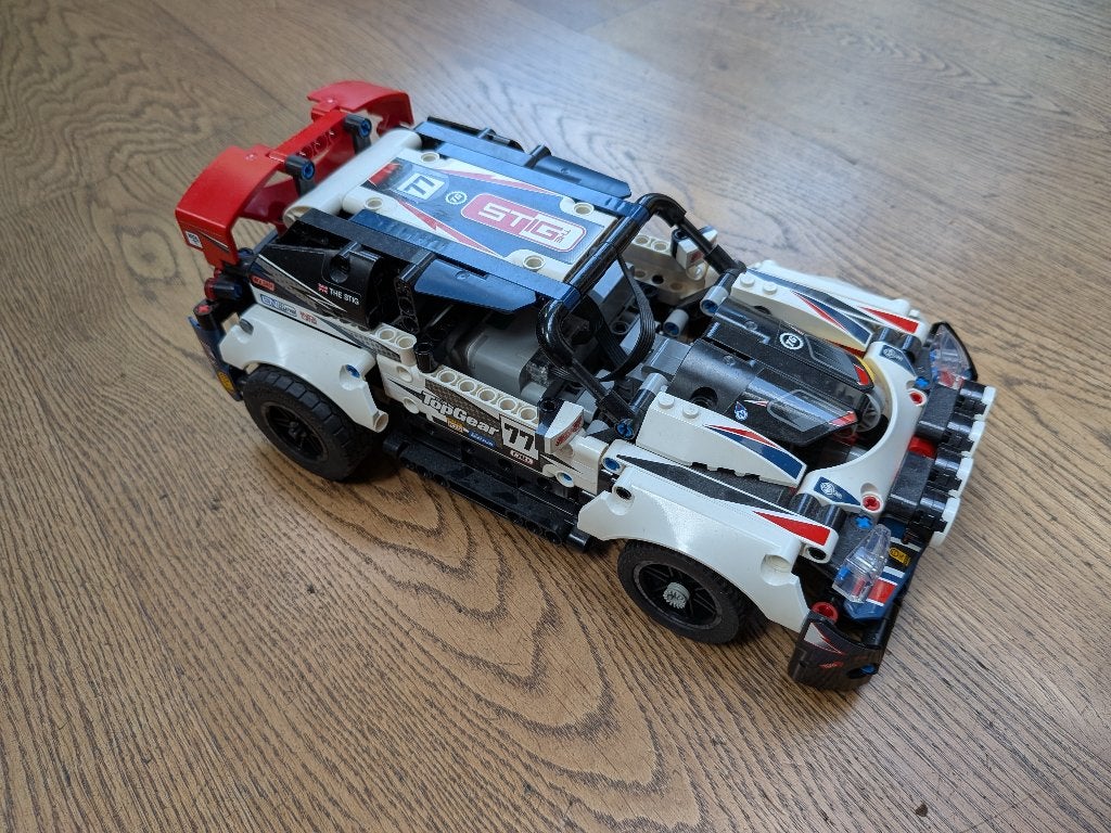 LEGO Technic 42109 Top Gear Rallyauto met App bediening , Lego, Compleet, Ophalen of Verzenden, Zo goed als nieuw