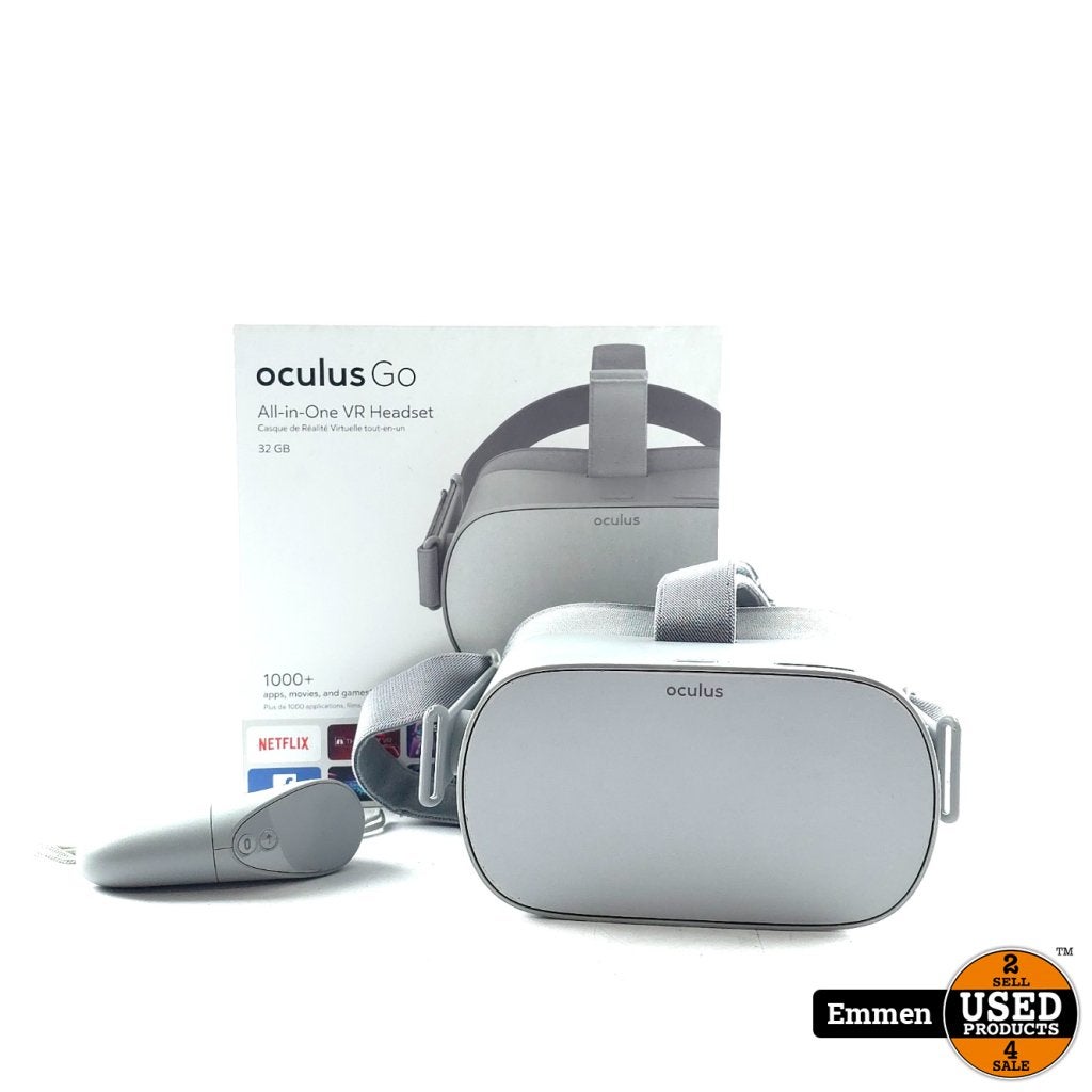 Oculus Go, VR Bril, 32GB, Grey/Grijs | In Nette Staat, Meta Quest, Gebruikt, https://store.facebook.com/nl/help/support/quest/