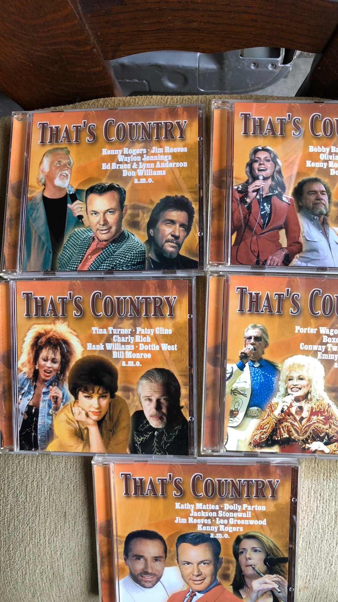 Country music 5 CD ‘S, Ophalen of Verzenden, Zo goed als nieuw