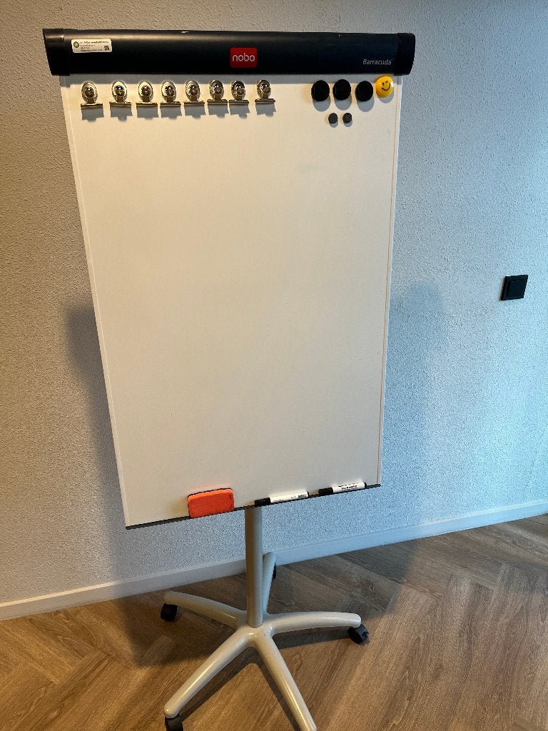 flipover en whiteboard, Diversen, Schoolborden, Zo goed als nieuw, Whiteboard, Mobiel, Ophalen