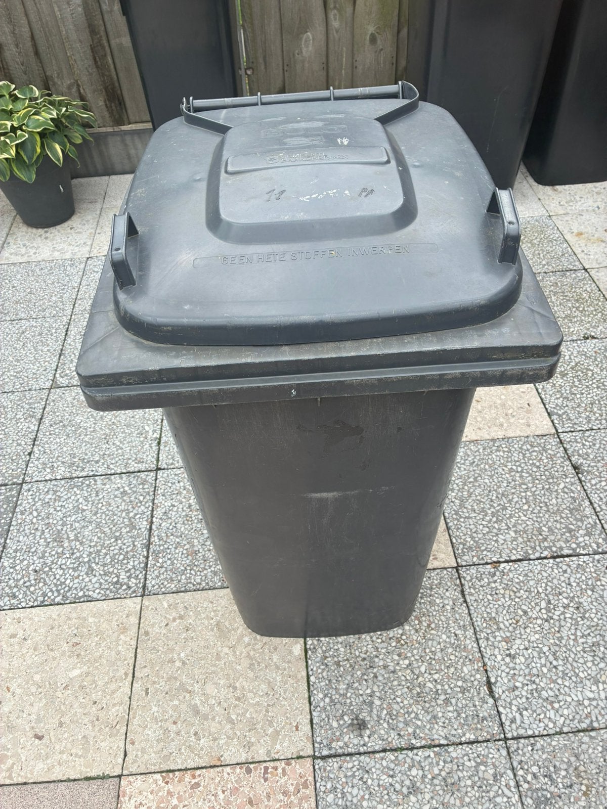 Kliko 240 l, 40 liter of meer, Ophalen, Zo goed als nieuw, Kunststof
