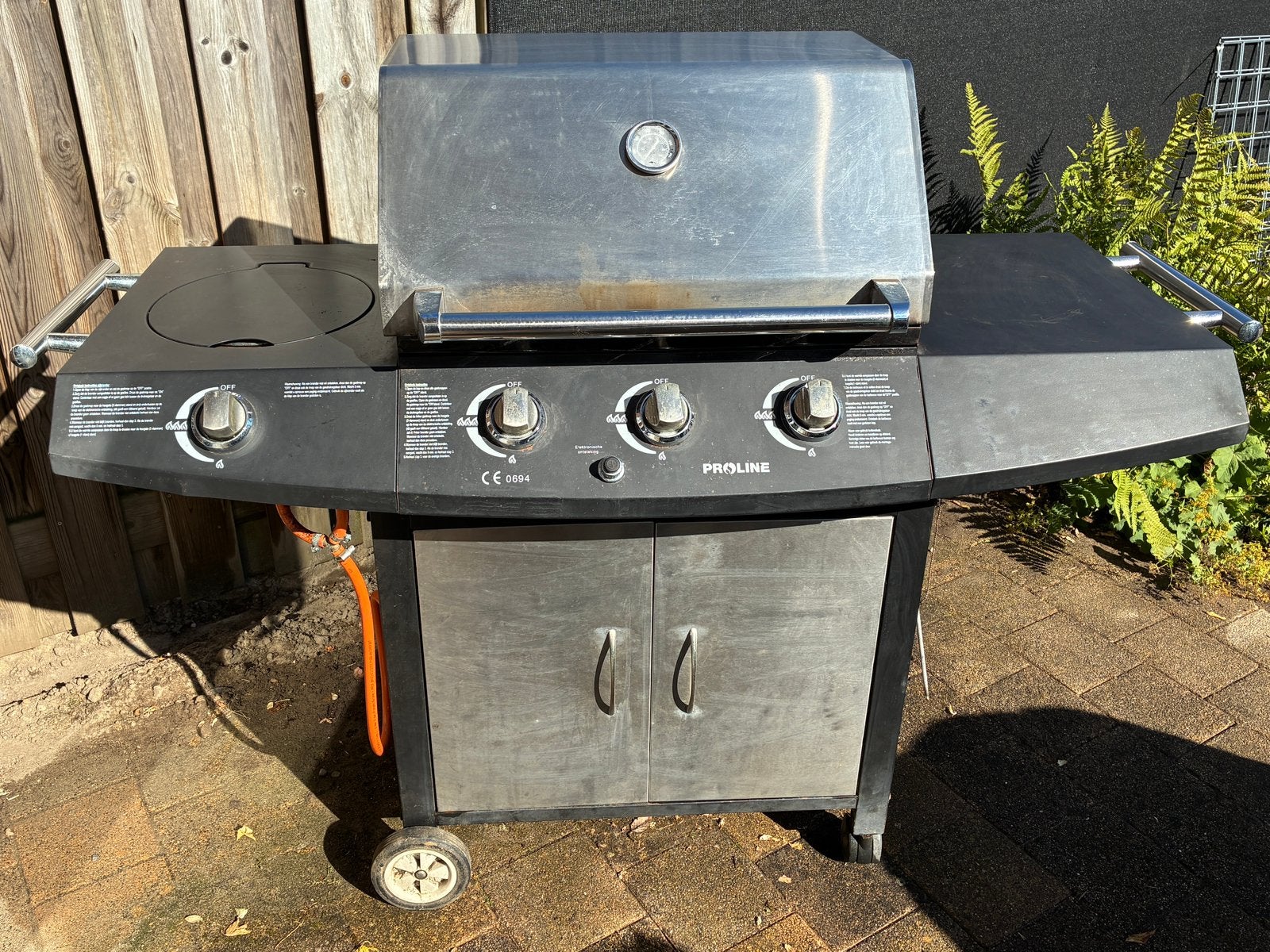 Proline gasBBQ, Ophalen, Gebruikt