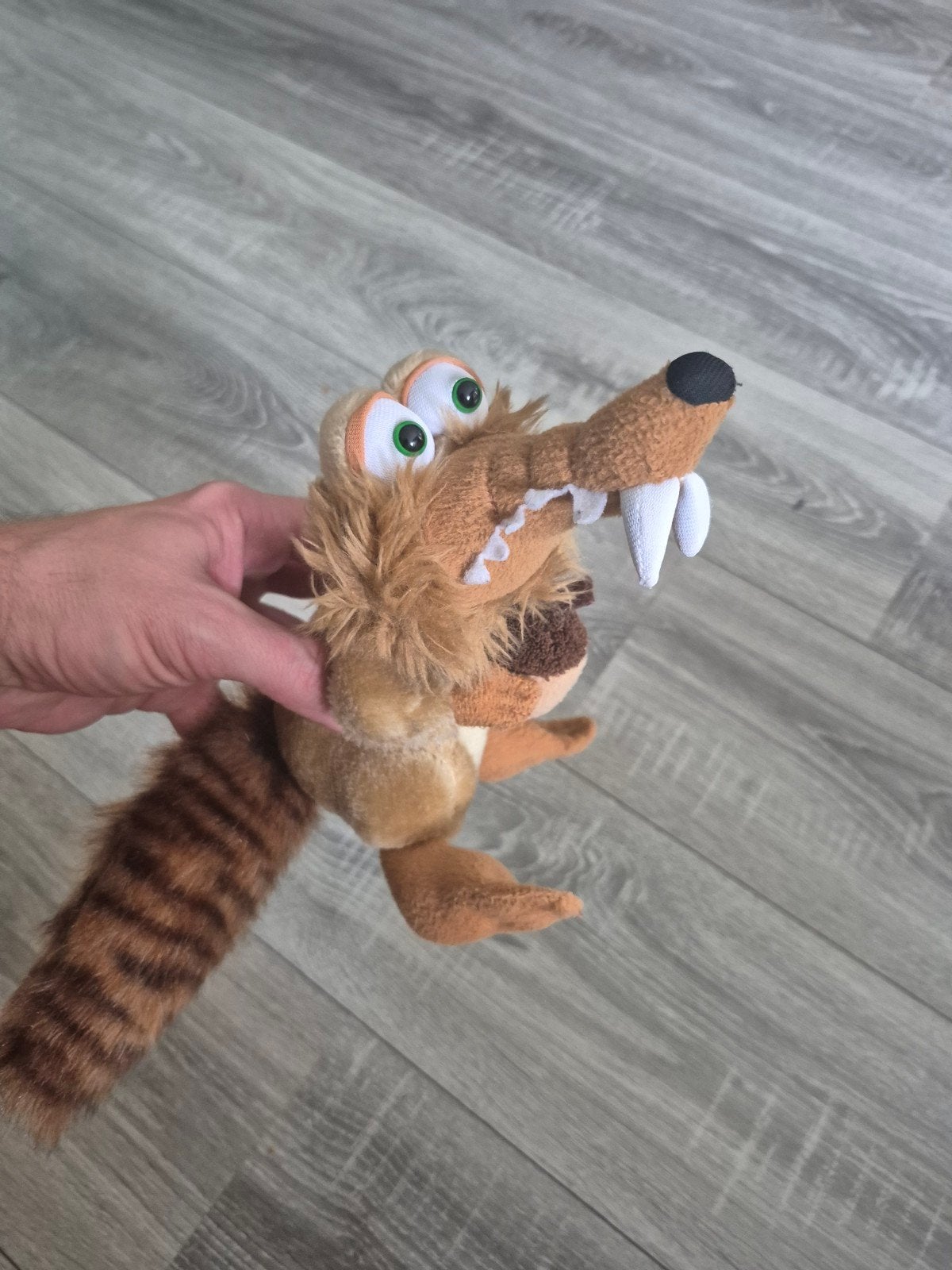 Scrat knuffel van Ice Age, Gebruikt, Overige merken, Overige karakters, Overige typen