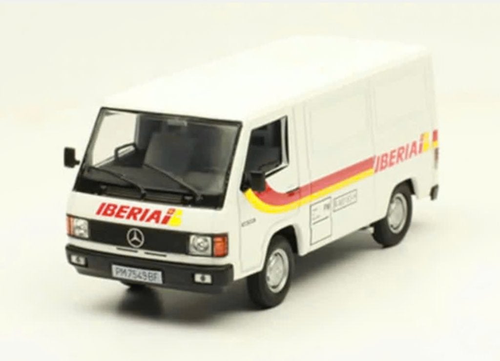 Mercedes MB-100 1990 IBERIA 1/43 reparto / servicio # 25, Ophalen of Verzenden, Nieuw, Auto, Overige merken
