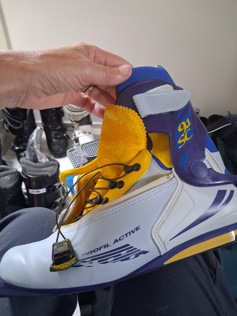 langlaufschoenen maat 42 of set, Sport en Fitness, Overige typen, Ophalen, Overige merken, 180 cm of meer