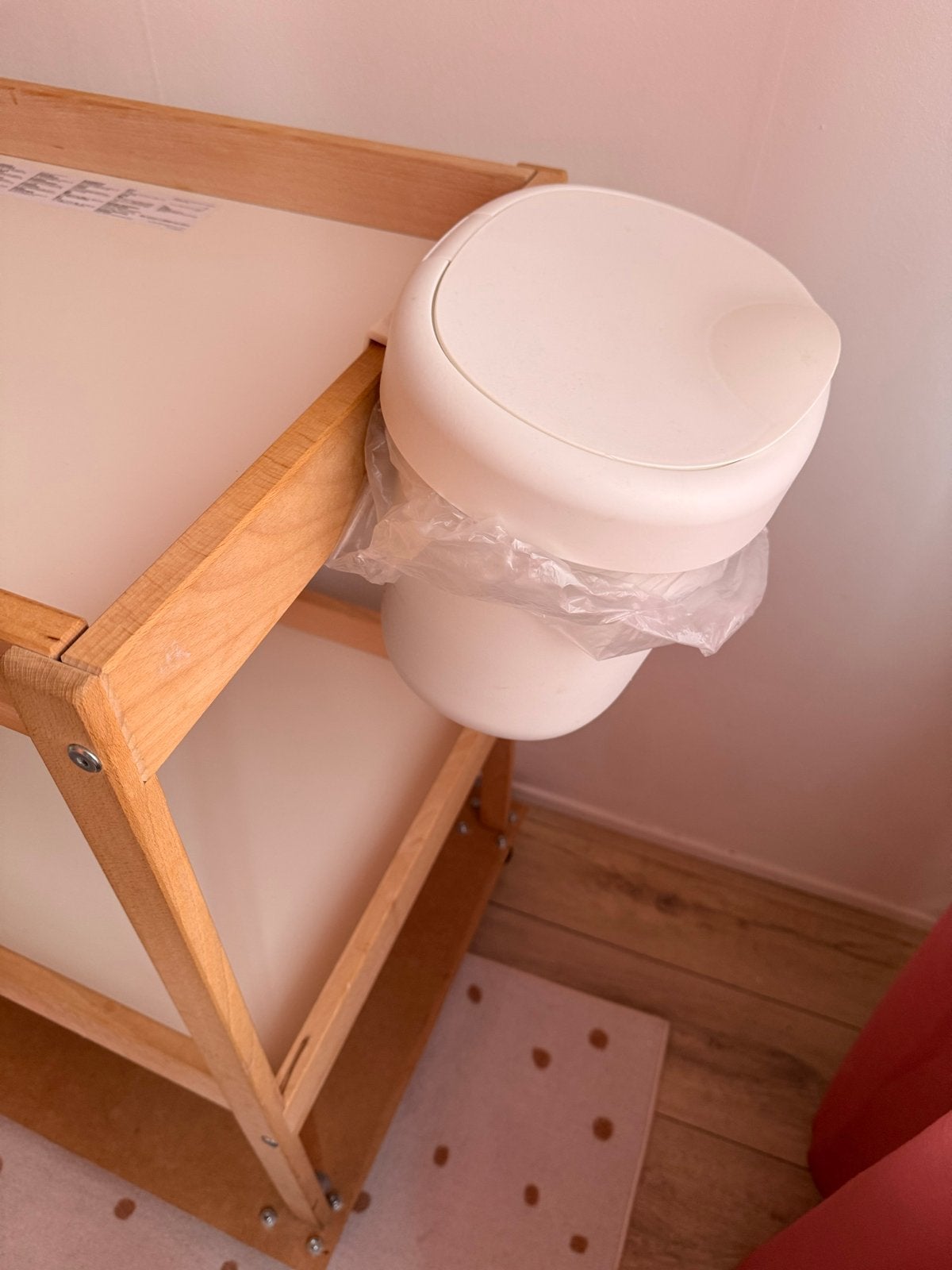 IKEA Commode met bakjes en prullenbakje op wieltjes, Ophalen, Gebruikt, 50 tot 70 cm, 75 tot 100 cm