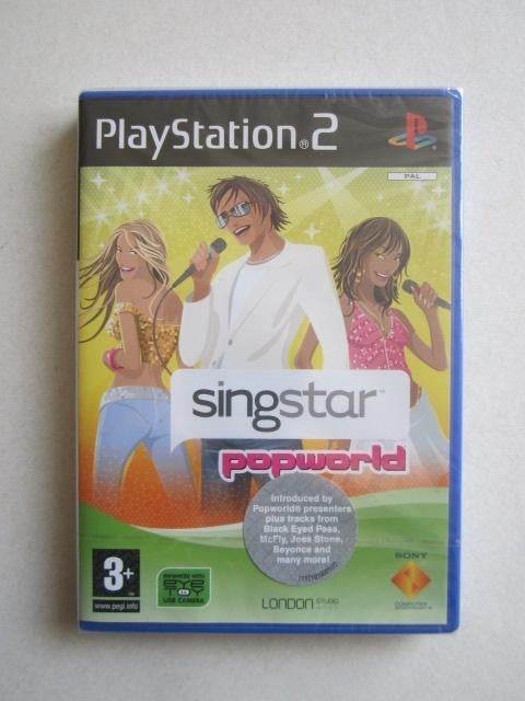 Singstar Sing Star Pop - Hits - World PS2 Playstation 2, Muziek, Nieuw, Ophalen of Verzenden, 3 spelers of meer