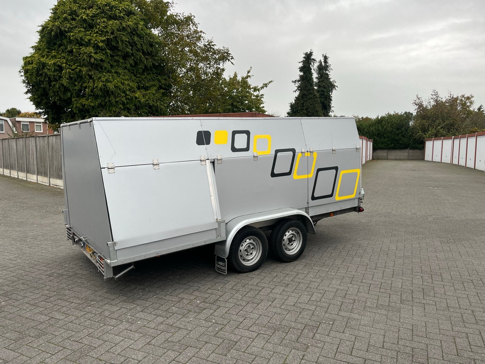 Anssems Overdekte Autotransporter - Goede Staat, Ophalen, Gebruikt