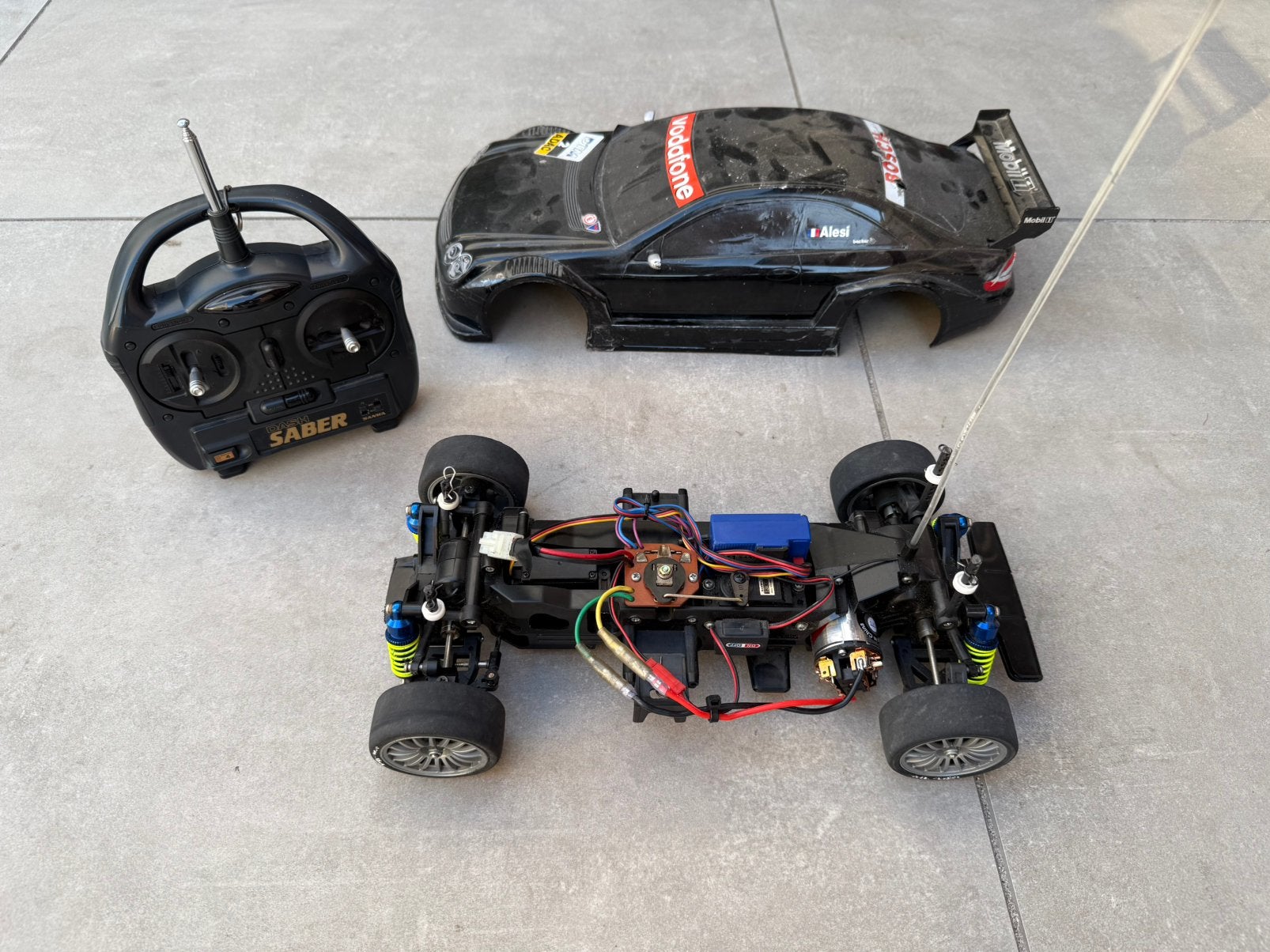 Tamiya TL-01LA antieke RC auto, Gebruikt, Schaal 1:10, Auto onroad, Ophalen