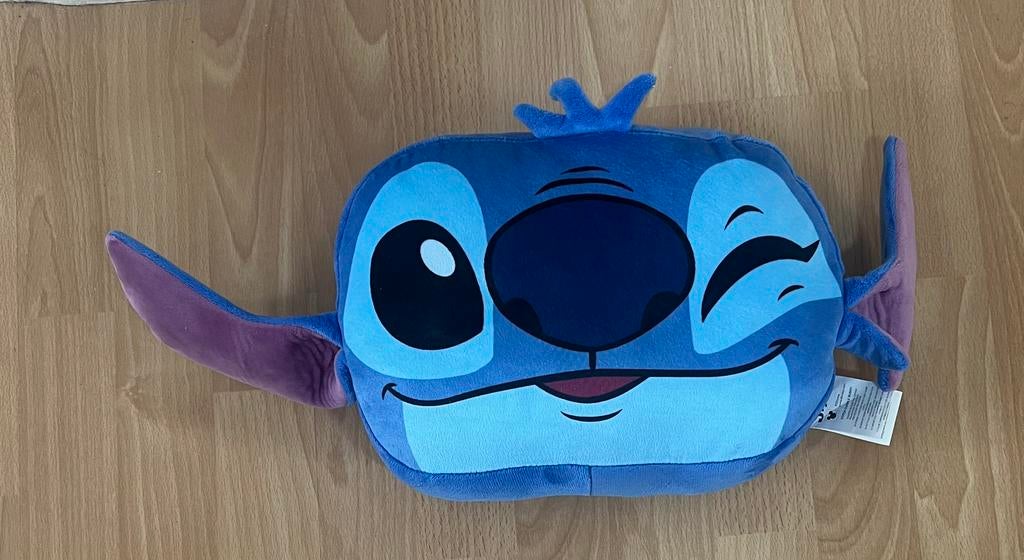 Disney Stitch Knuffel Kussen handwarmer - Blauw, (nieuw), Ophalen of Verzenden, Nieuw