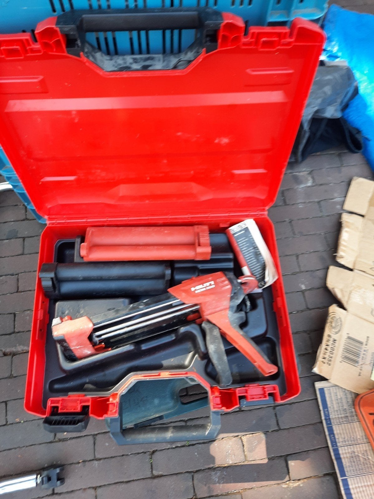 Hilti hdm 500 2 componenten kit spuit compleet
Alleenafhalen, Ophalen of Verzenden, Gebruikt