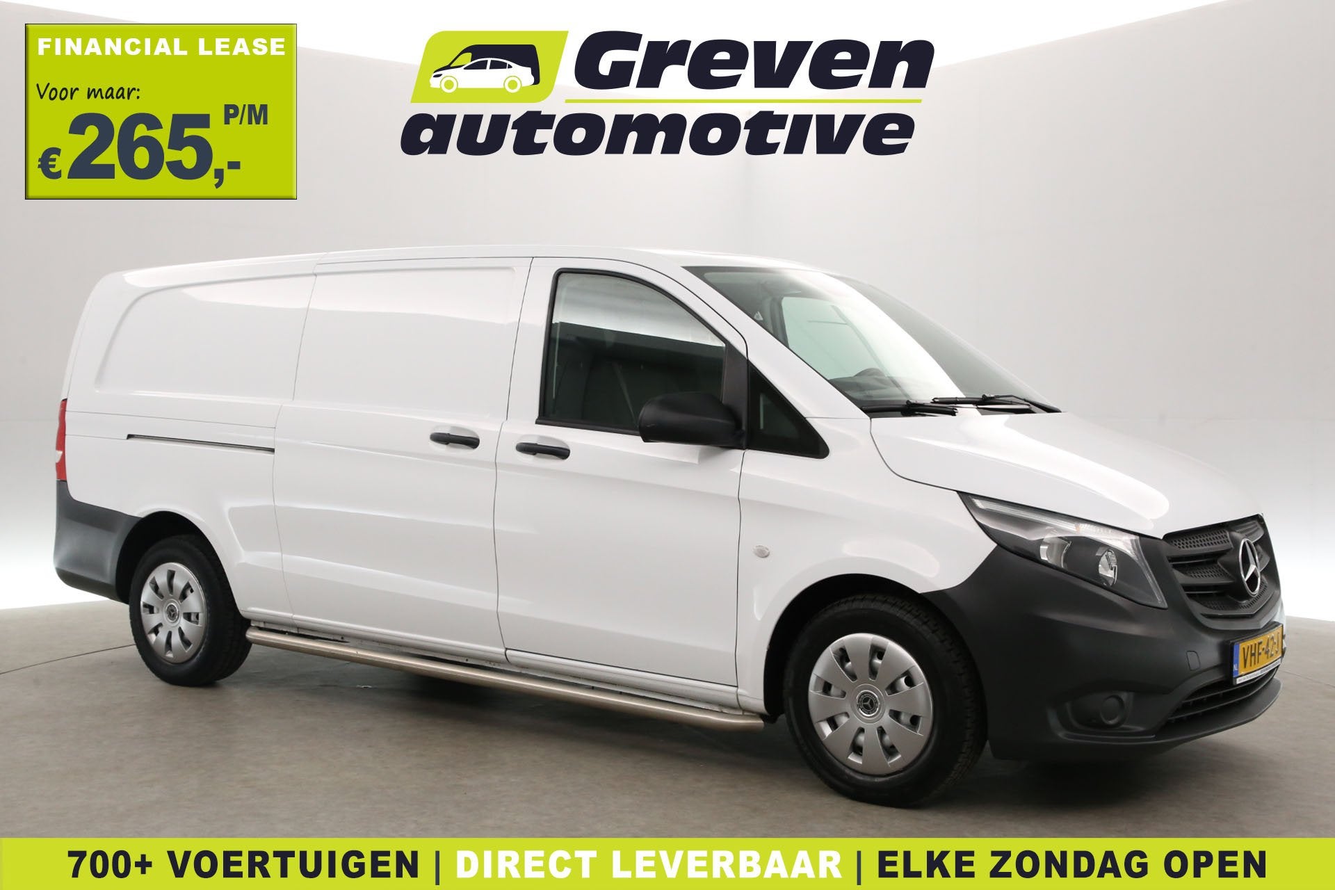 Mercedes-Benz Vito CDI Extra Lang | Airco | Camera | 3 Zits, Voorwielaandrijving, Gebruikt, Euro 6, 4 cilinders