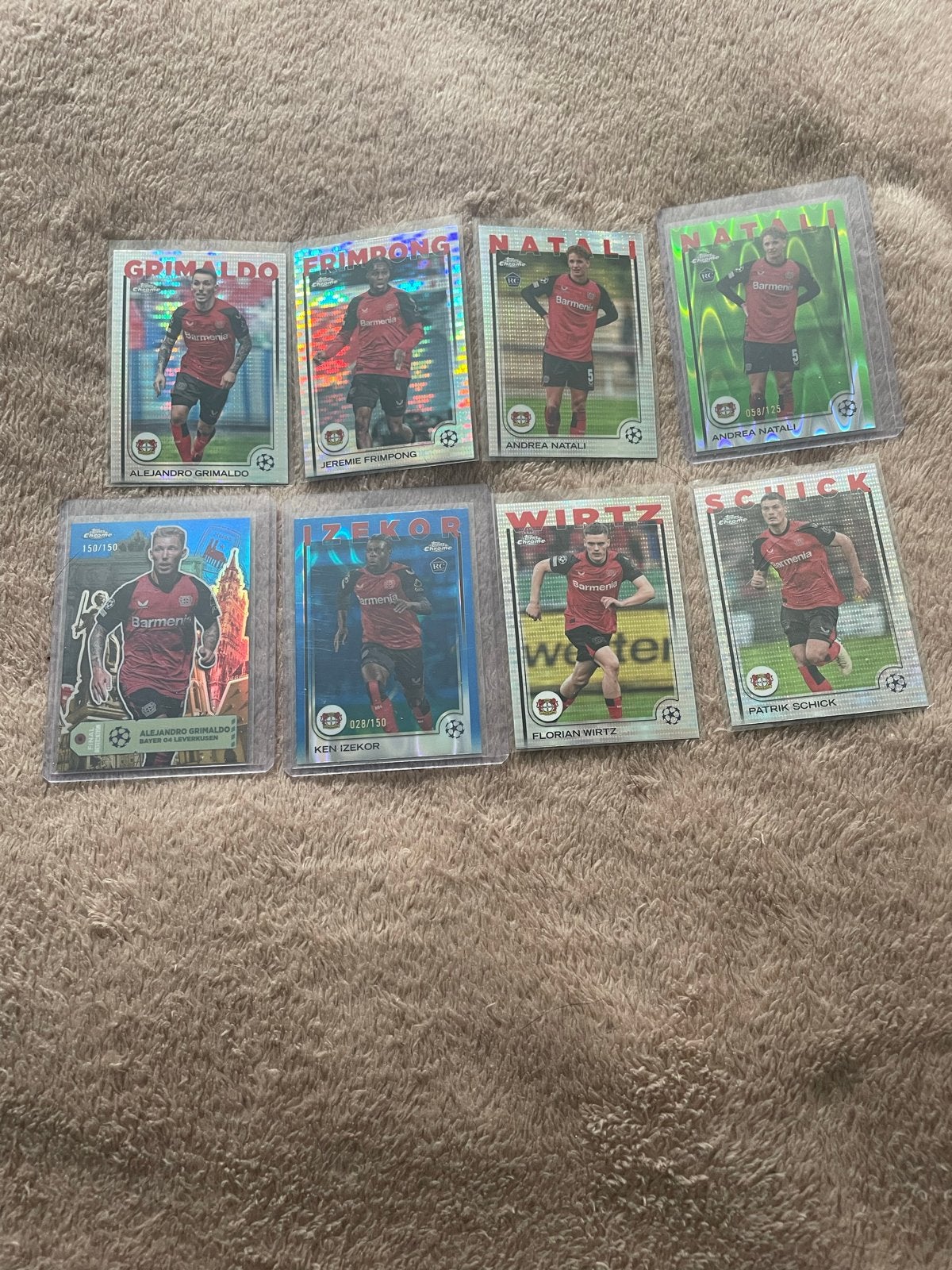 Bayer Leverkusen Topps Chrome Champions League Kaarten, Verzamelen, Ophalen of Verzenden, Zo goed als nieuw, Buitenlandse clubs