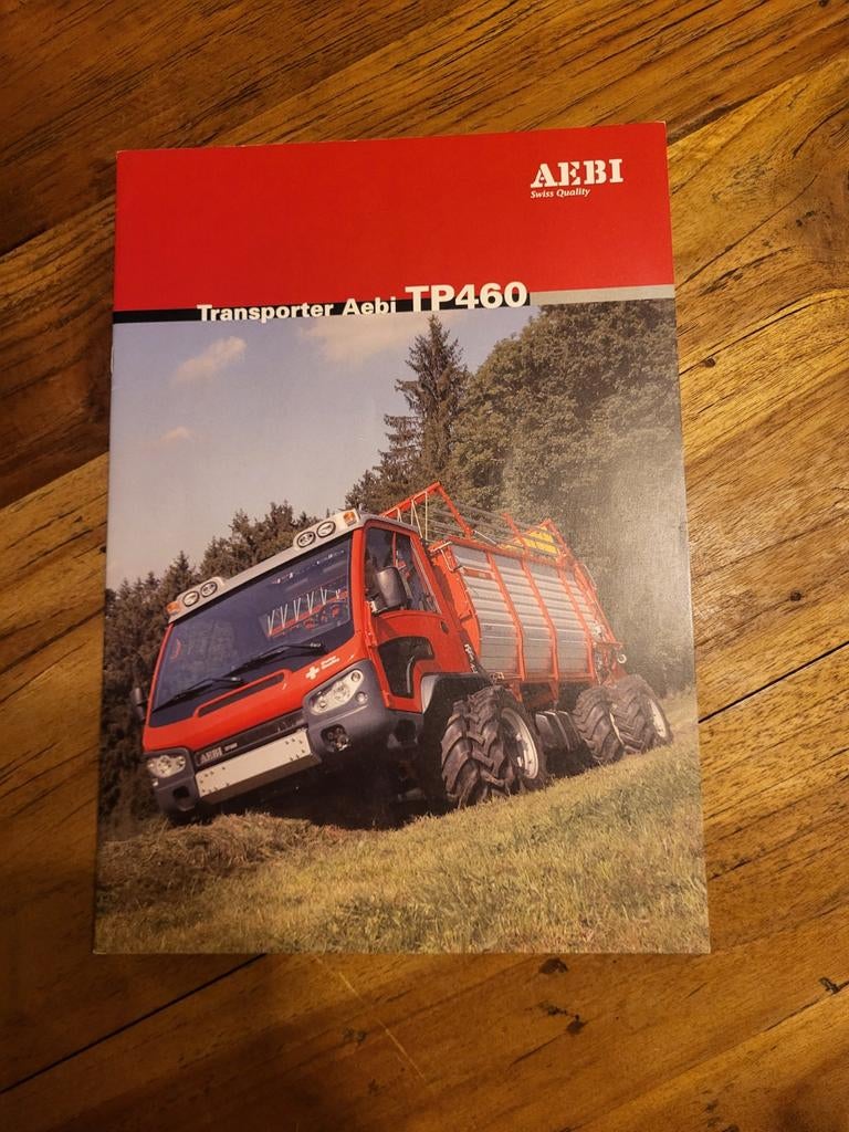 tractor folder AEBI TP460 transporter, Ophalen of Verzenden, Zo goed als nieuw