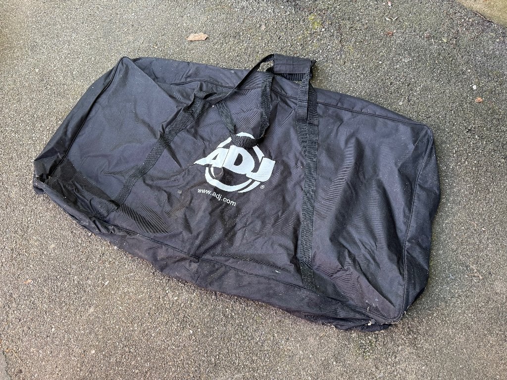 American DJ Softcase flight bag, Ophalen of Verzenden, Gebruikt, Overige instrumenten