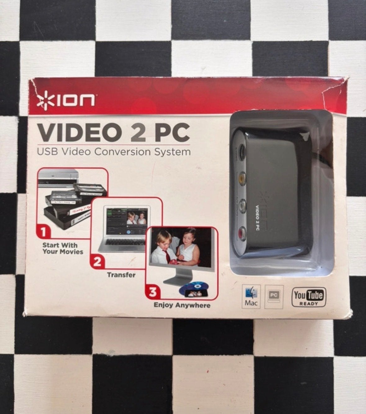 ION Video 2 PC USB Video Conversie Systeem, Ophalen of Verzenden, Zo goed als nieuw