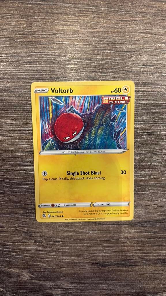 FST Voltorb 087/264, Ophalen of Verzenden, Zo goed als nieuw