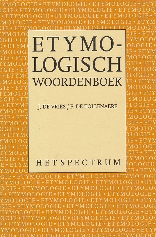 Etymologisch woordenboek - De Vries & De Tollenaere, Boeken, Ophalen of Verzenden, Zo goed als nieuw, Overige uitgevers, Nederlands