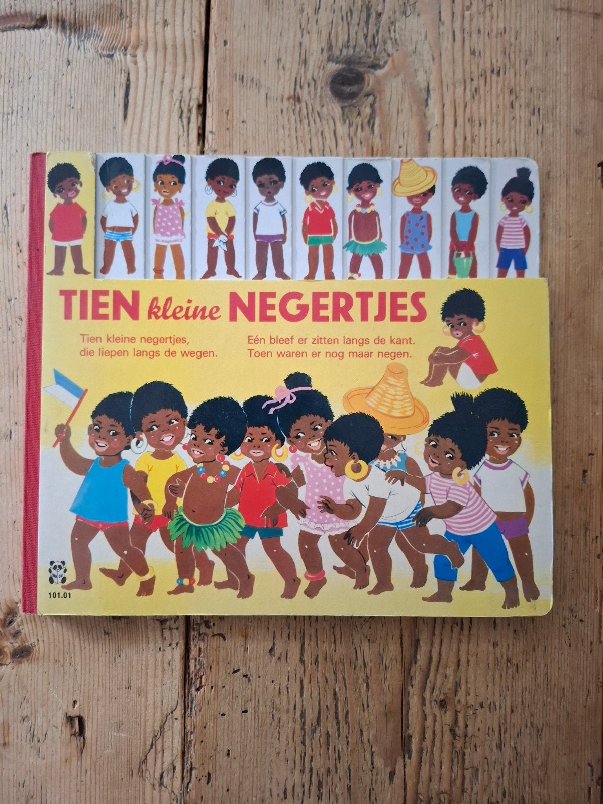 Tien kleine negertjes - Vintage kinderboek, Ophalen of Verzenden, Gelezen, Fictie algemeen