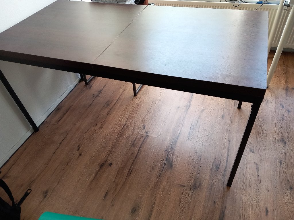 tafel, Huis en Inrichting, Tafels | Eettafels, Ophalen, 50 tot 100 cm, Zo goed als nieuw, 150 tot 200 cm