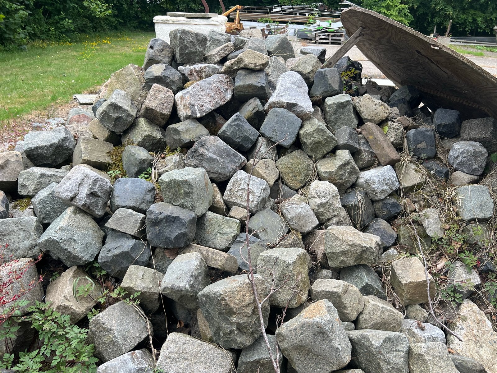 Natuurstenen Keien - Ideaal voor Tuin en Landschap, Tuin en Terras, Grind, Keien en Split, Ophalen, Gebruikt, Graniet, Kei