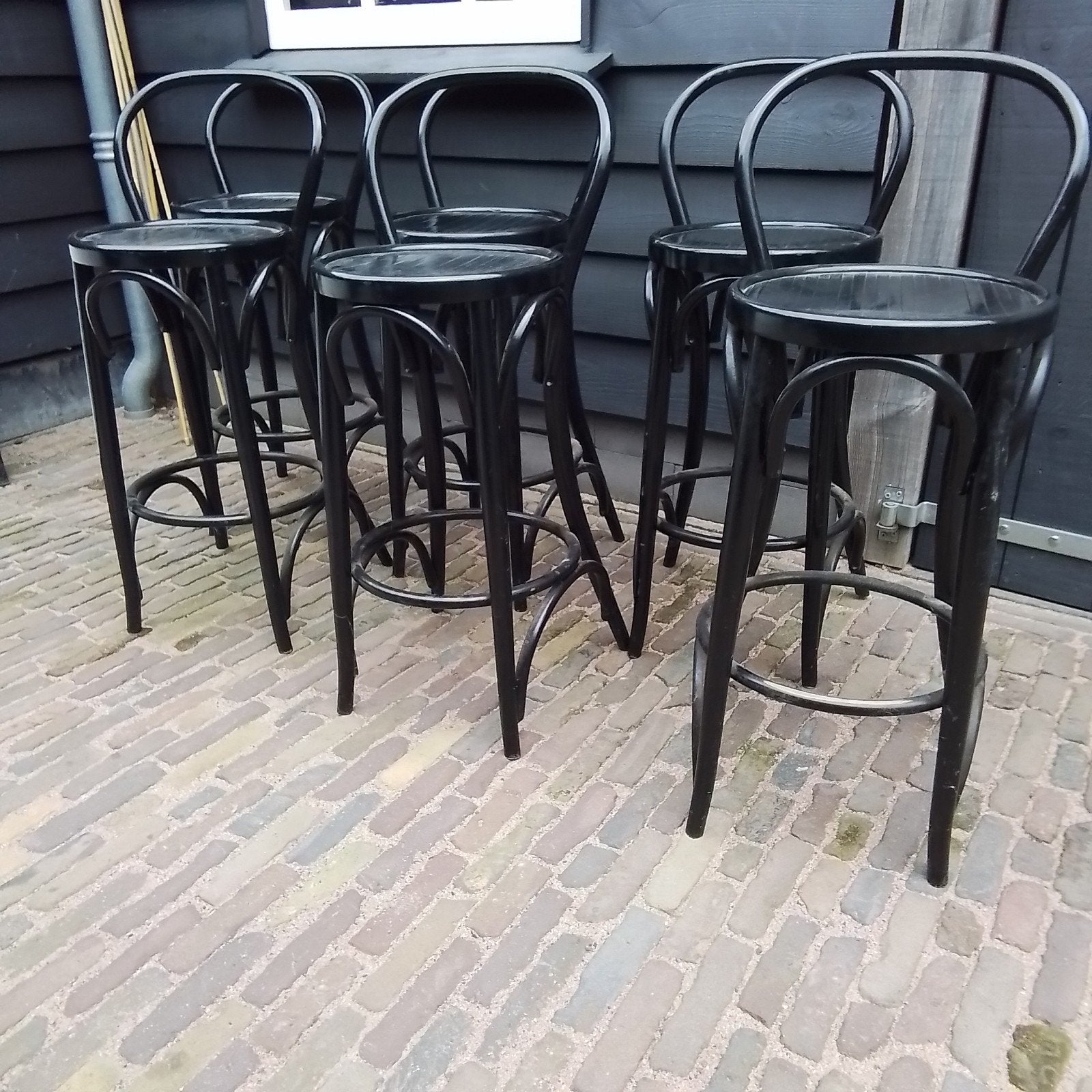 barkrukken thonet, Ophalen, Gebruikt, 60 tot 90 cm