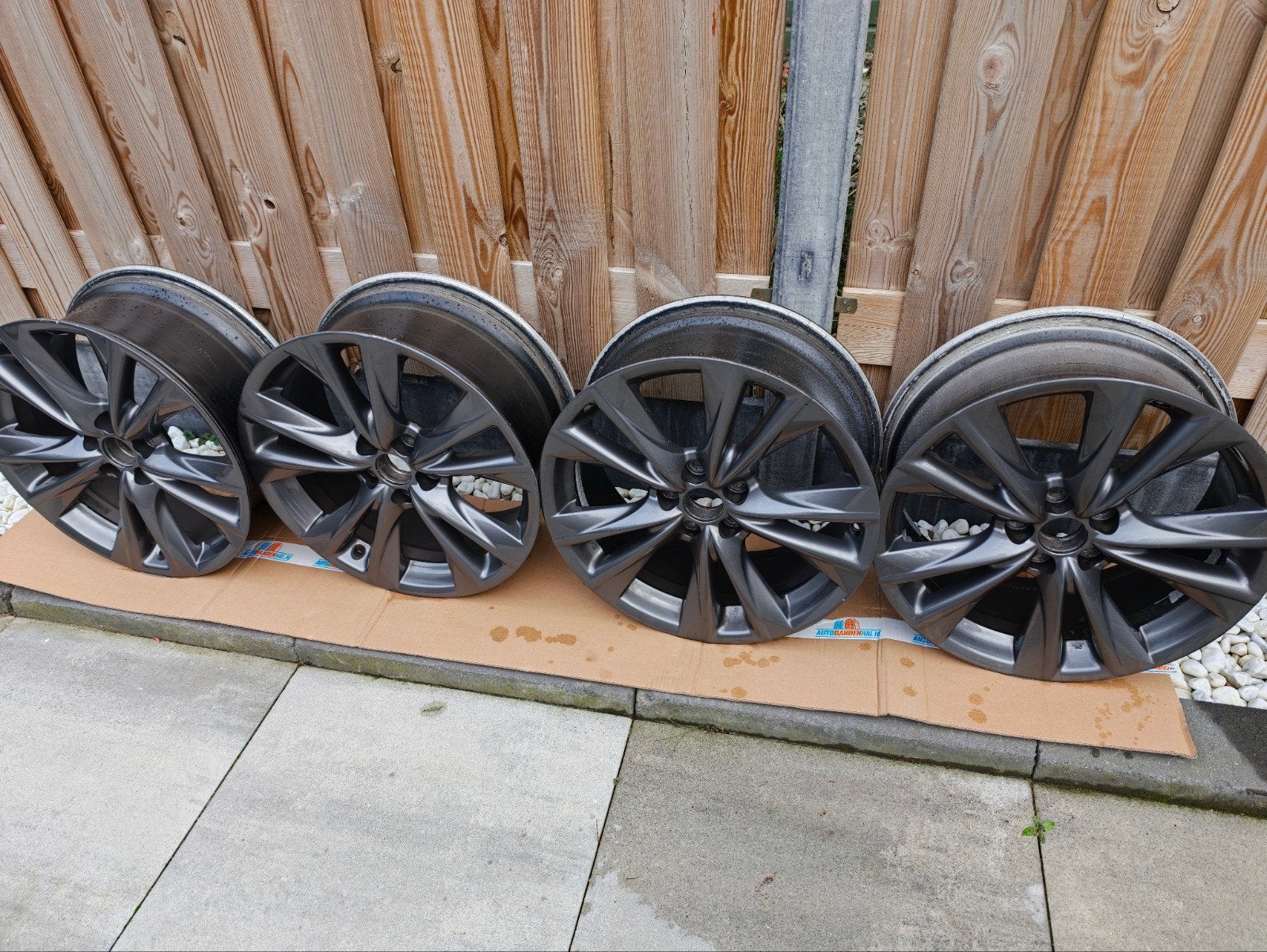Set van 4 Lexus ES F Sport 19 inch velgen, Gebruikt, Velg(en), 235 mm, Personenwagen