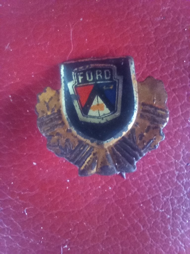 Pin speldje Ford, vintage, Ophalen of Verzenden, Zo goed als nieuw, Overige onderwerpen