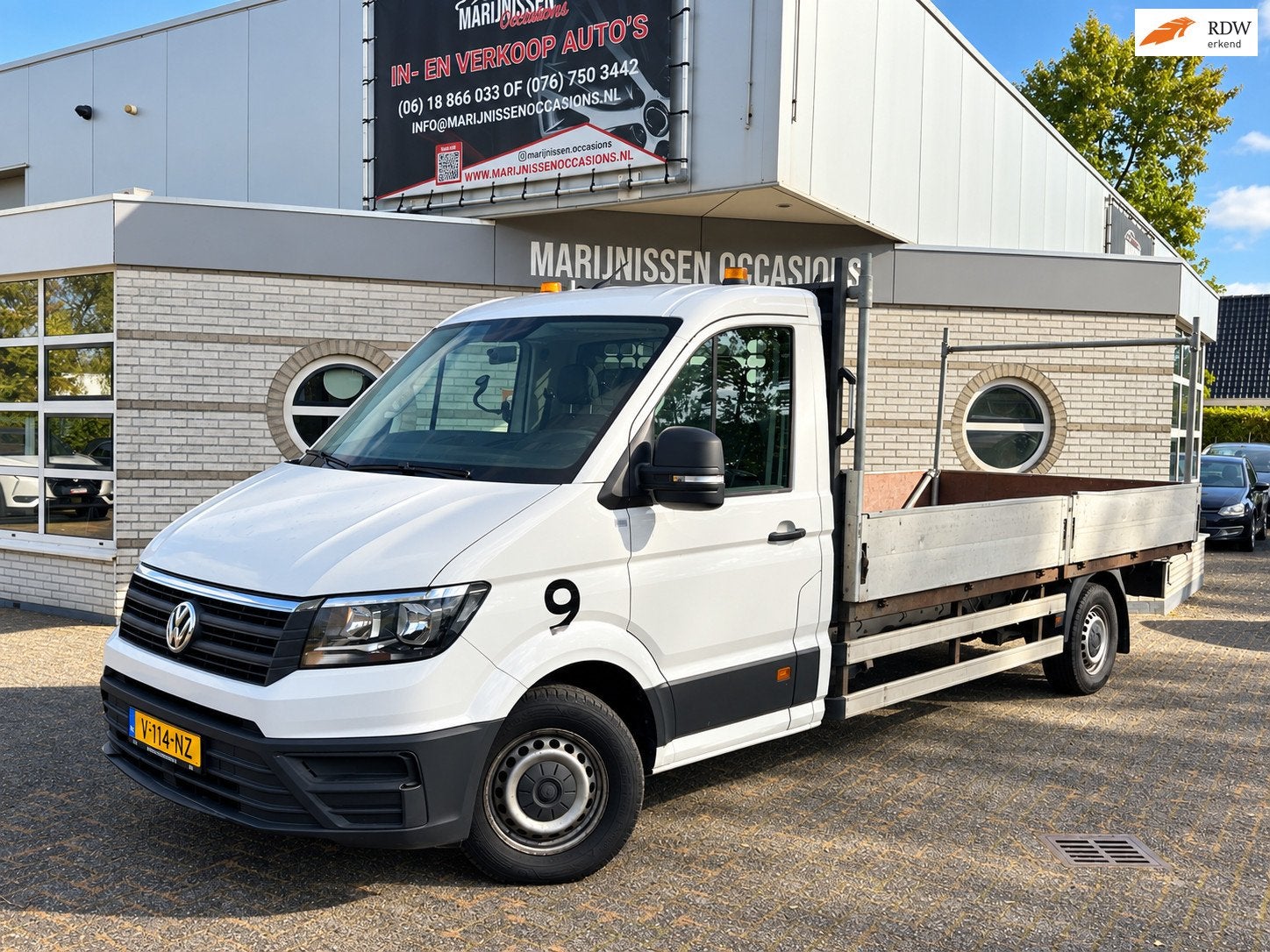 Volkswagen Crafter 35 2.0 TDI L4 |Airco|Cam|Trekhk|Zwaailich, Gebruikt, 4 cilinders, 177 pk, SUV of Terreinwagen