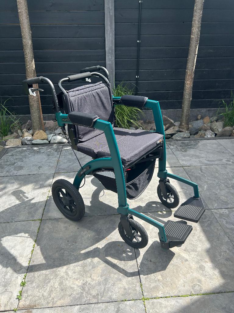 Rollz Motion Performance | rollator en rolstoel in één, Diversen, Rolstoelen, Ophalen, Inklapbaar, Zo goed als nieuw, Duwrolstoel