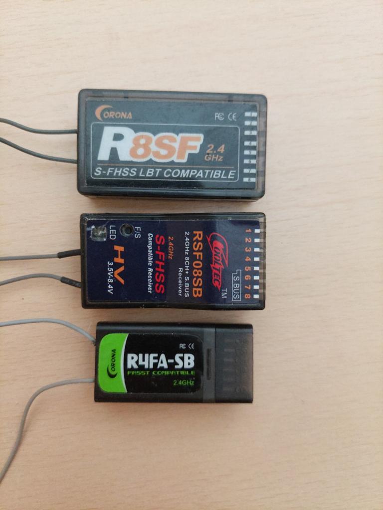 Futaba compatibele ontvangers ( 3 stuks), Ophalen of Verzenden