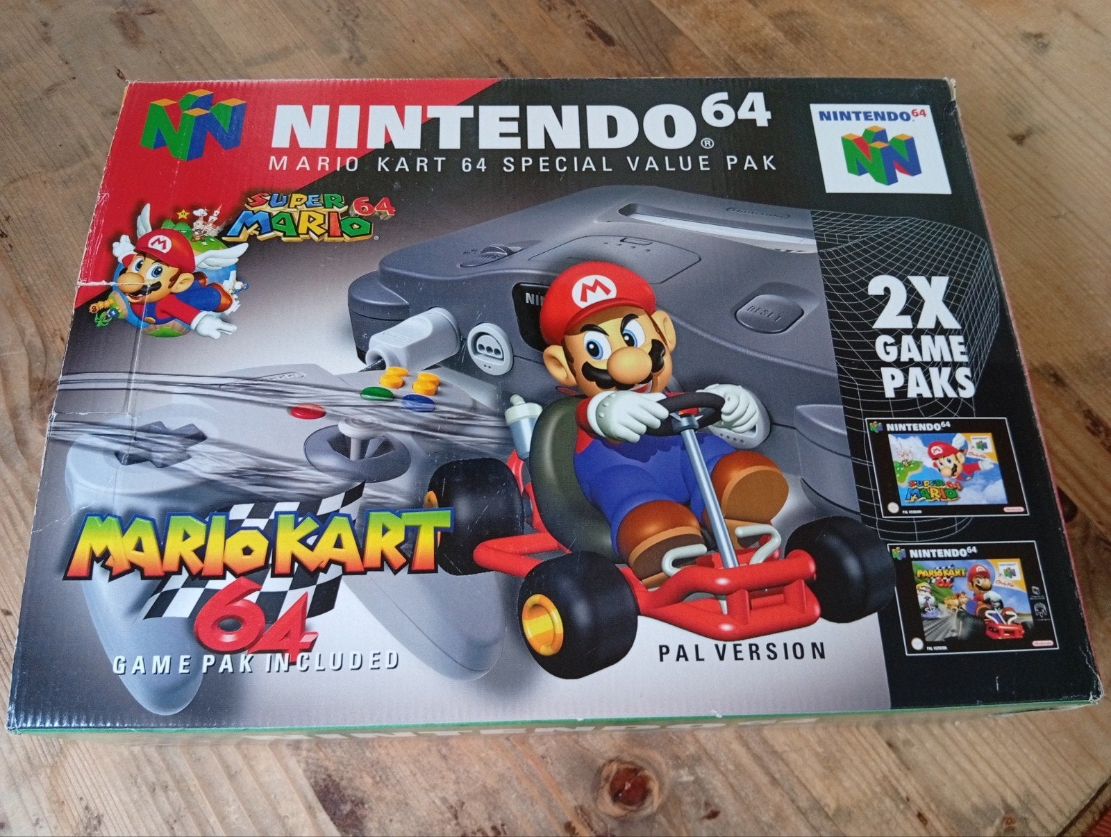 Nintendo 64 Mario Kart 64 Special Value Pak, Racen en Vliegen, Ophalen of Verzenden, Zo goed als nieuw, 3 spelers of meer