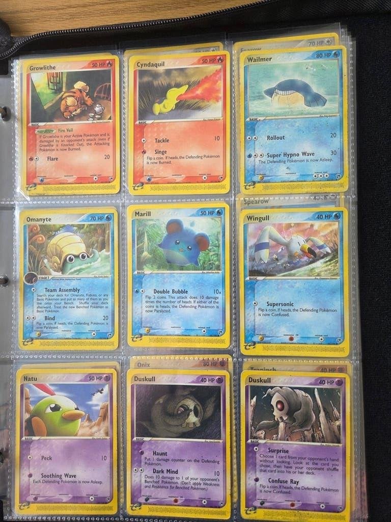 Oude/Vintage Pokémon kaarten Sandstorm E-series (2003), Hobby en Vrije tijd, Verzamelkaartspellen | Pokémon, Ophalen of Verzenden