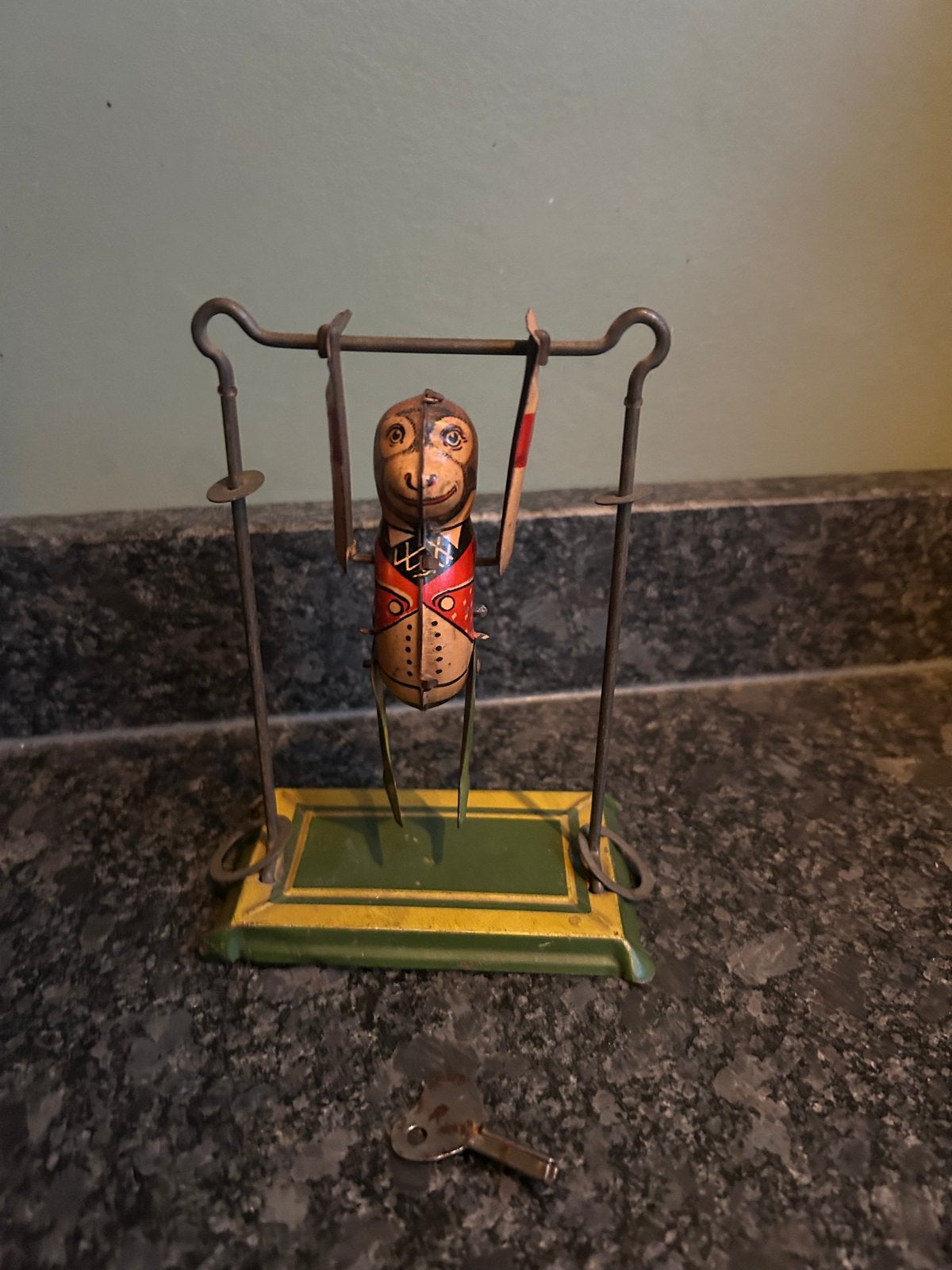 1930 - Marx - Circus Monkey - windup, Antiek en Kunst, Ophalen of Verzenden