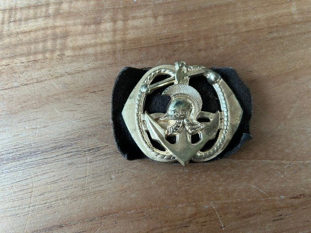 Baret embleem, Verzamelen, Militaria | Algemeen, Ophalen of Verzenden, Landmacht, Nederland, Embleem of Badge