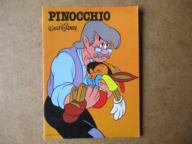 adv8464 pinocchio, Boeken, Stripboeken, Eén stripboek, Ophalen, Gelezen