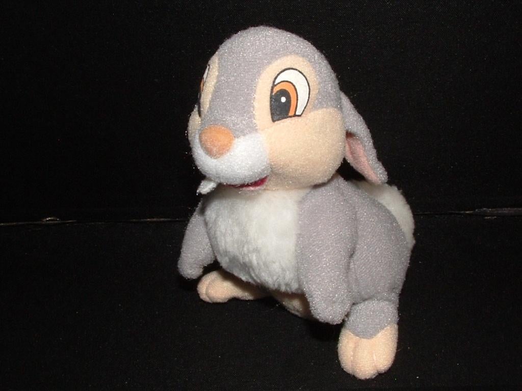 JEMINI DISNEY KONIJN STAMPERTJE UIT BAMBI VELOURS, Verzenden, Nieuw, Overige typen