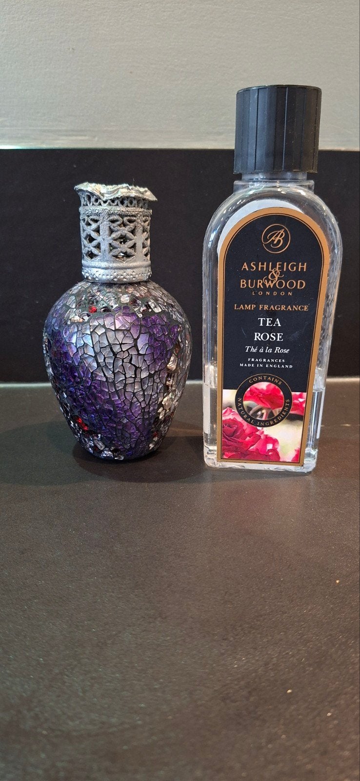 Ashleigh & Burwood Geurbrander met Tea Rose Lamparfum, Meerkleurig, Ophalen of Verzenden, Zo goed als nieuw, Modern