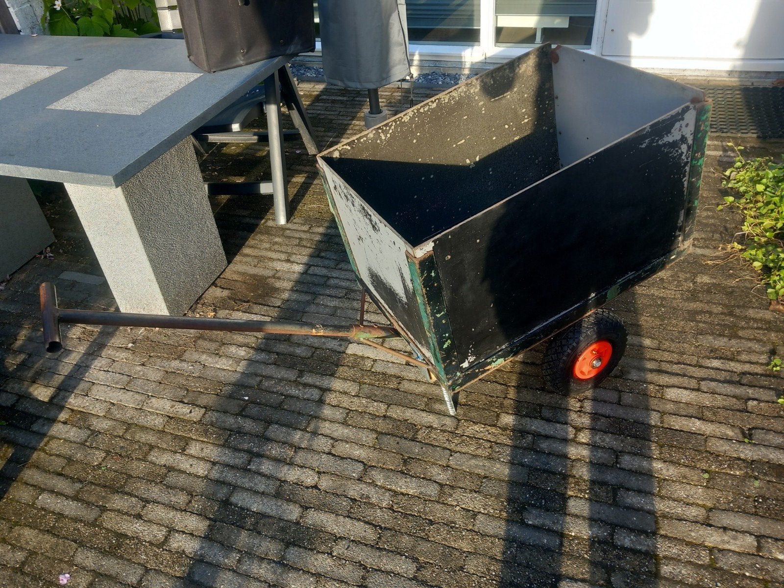bolderkar folderkar, Ophalen, Gebruikt