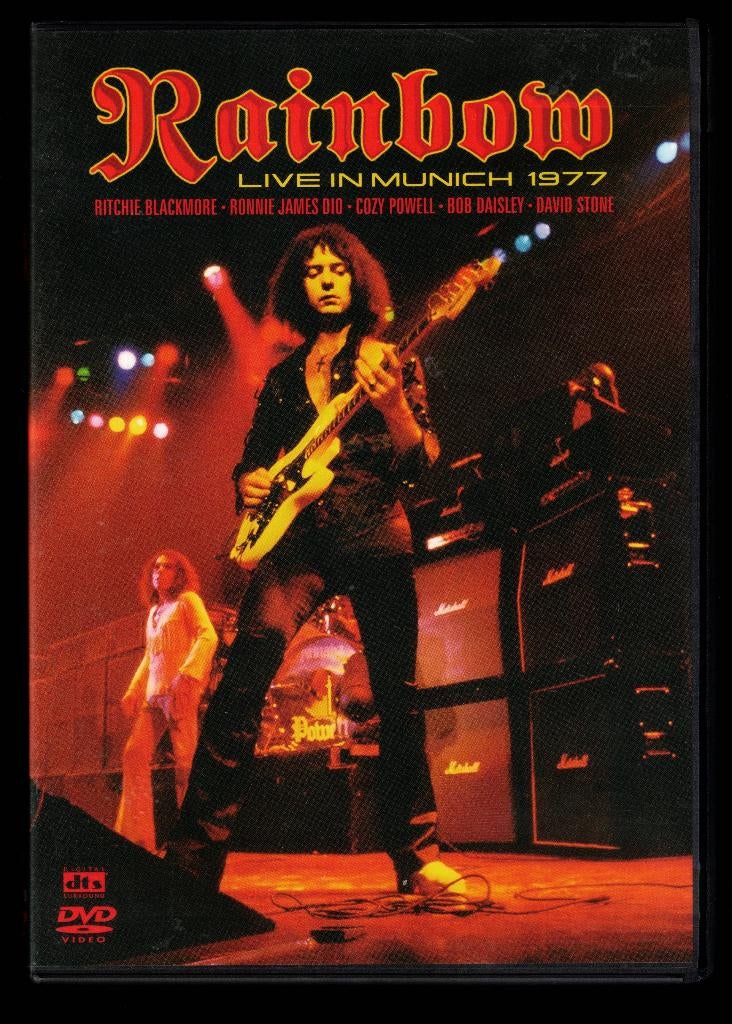 RAINBOW DVD Live In Munich 1977, Alle leeftijden, Ophalen of Verzenden, Zo goed als nieuw, Muziek en Concerten