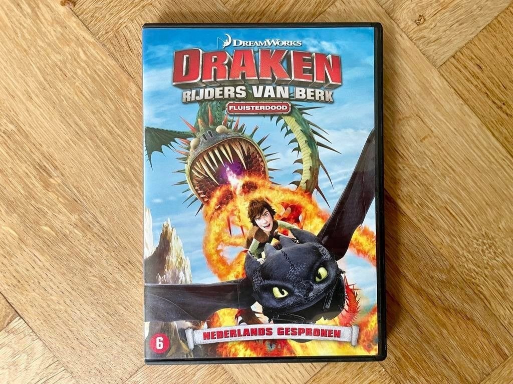 Draken Rijders van Berk - Fluisterdood - 2 DVD (met NL), Tekenfilm, Amerikaans, Nederlands, Ophalen of Verzenden