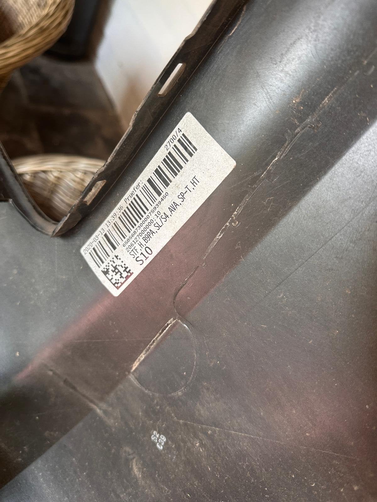 Achterbumper Audi A4 Avant 2020 Zwart, Ophalen, Gebruikt, Audi, Achter