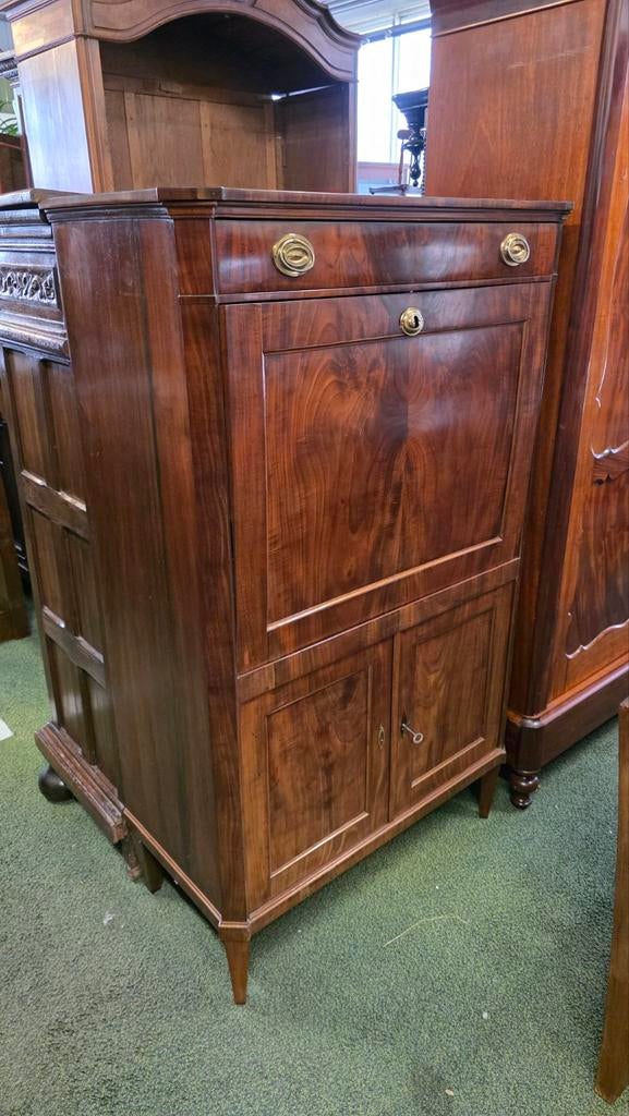 Mooie vroeg antieke secretaire, Ophalen of Verzenden