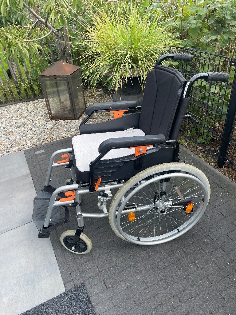 Rolstoel voor in auto als nieuw excel, Ophalen, Inklapbaar, Zo goed als nieuw, Duwrolstoel
