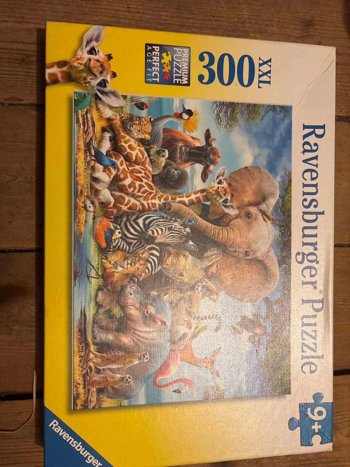 Ravensburger Legpuzzel 300 XXL Dierenwereld 9+, Hobby en Vrije tijd, Ophalen of Verzenden, Minder dan 500 stukjes, Zo goed als nieuw