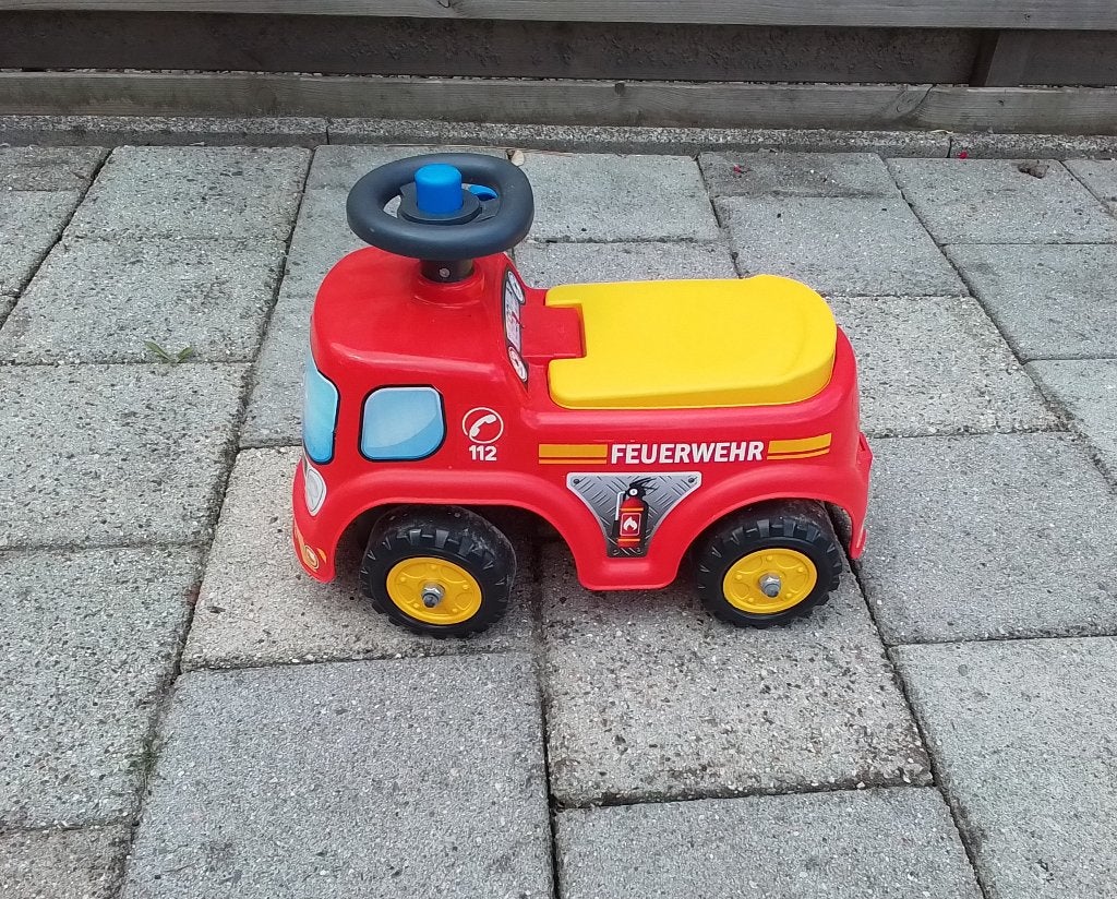 Falk brandweer loopauto ZGAN, Ophalen, Zo goed als nieuw