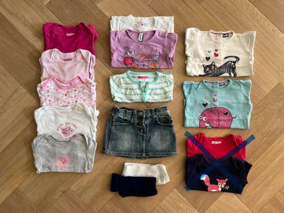 Kleding pakket, meisjes, maat 74/80, Ophalen of Verzenden, Zo goed als nieuw, Maat 74
