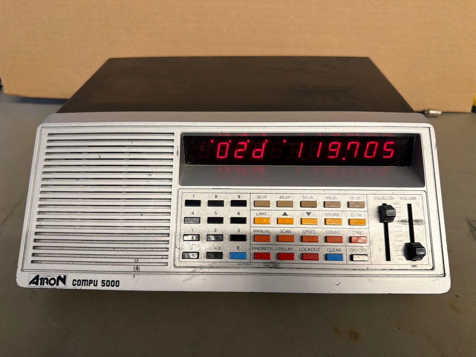 Atron Compu 5000 Scanner - Werkend, Ophalen of Verzenden, Gebruikt